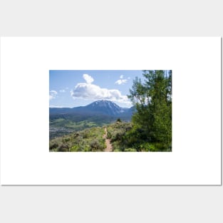 Buffalo Mountain from Hiking Trail Posters and Art